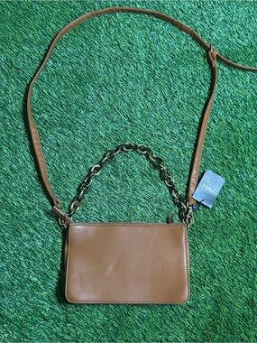 NWT Rubi Cotton On Beans Convertible Crossbody Bag Brown Chain Purse - See Note